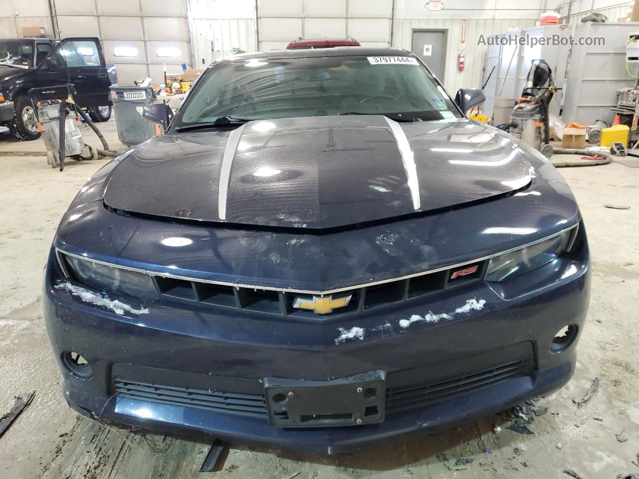 2015 Chevrolet Camaro Lt Blue vin: 2G1FD1E31F9307160