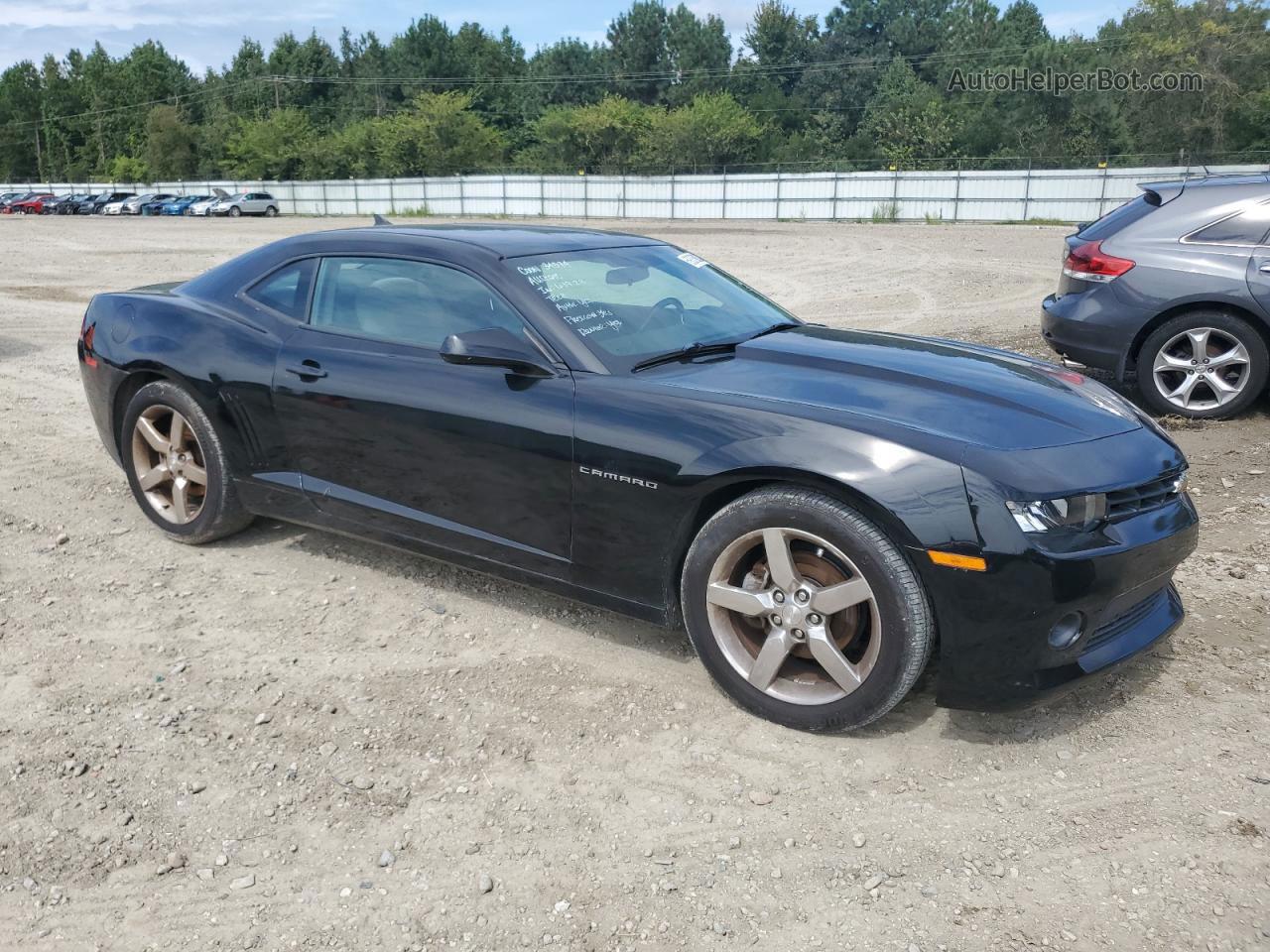 2015 Chevrolet Camaro Lt Black vin: 2G1FD1E32F9141084