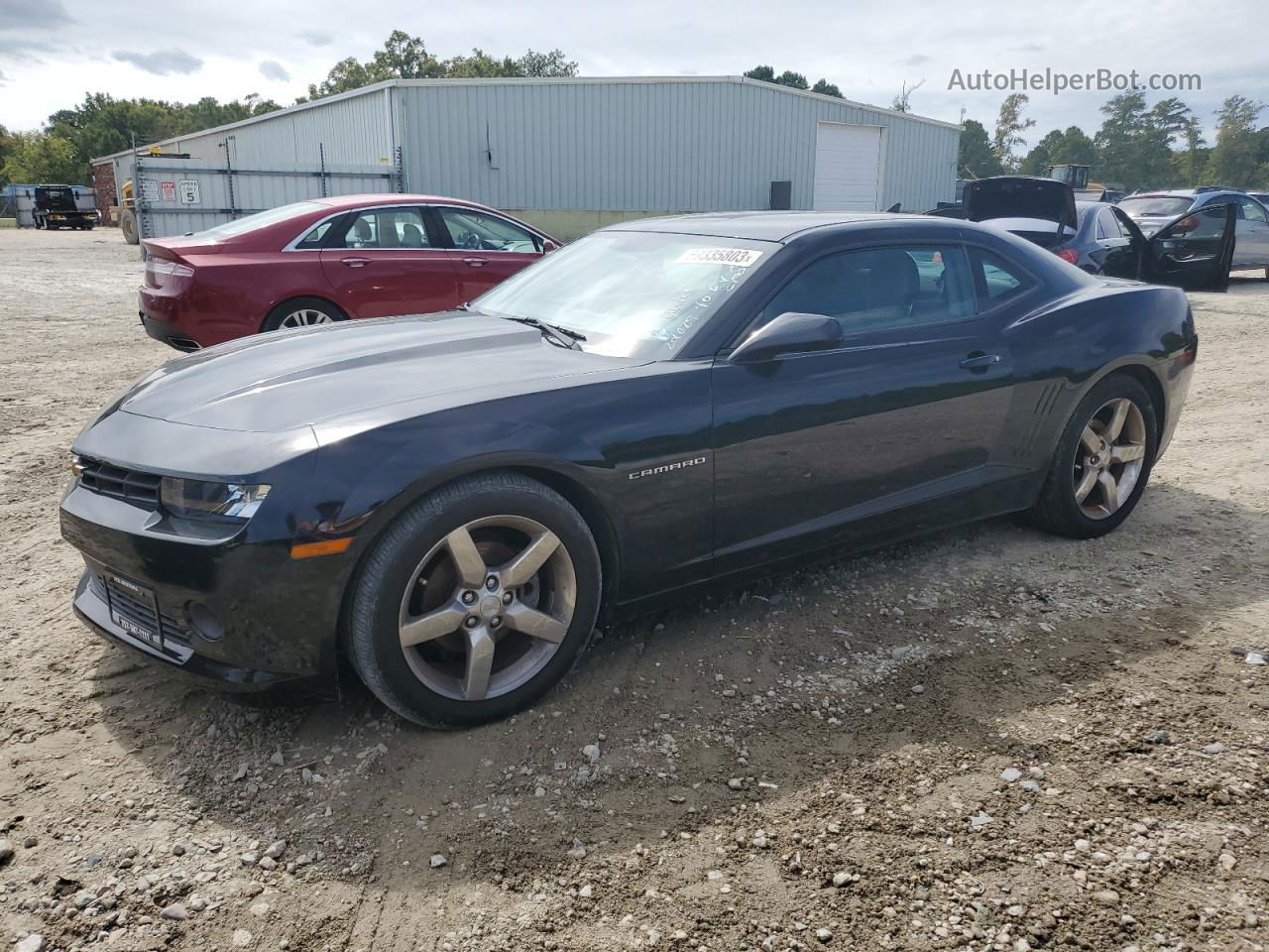 2015 Chevrolet Camaro Lt Black vin: 2G1FD1E32F9141084