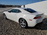 2015 Chevrolet Camaro Lt White vin: 2G1FD1E32F9160282