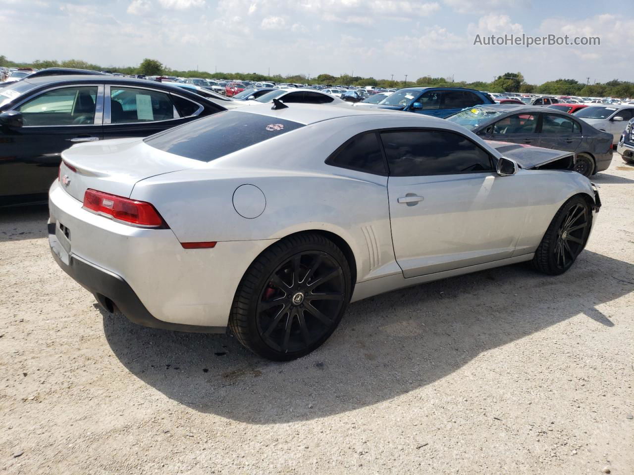 2015 Chevrolet Camaro Lt Gray vin: 2G1FD1E32F9169113