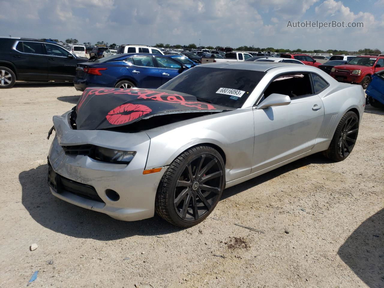 2015 Chevrolet Camaro Lt Gray vin: 2G1FD1E32F9169113