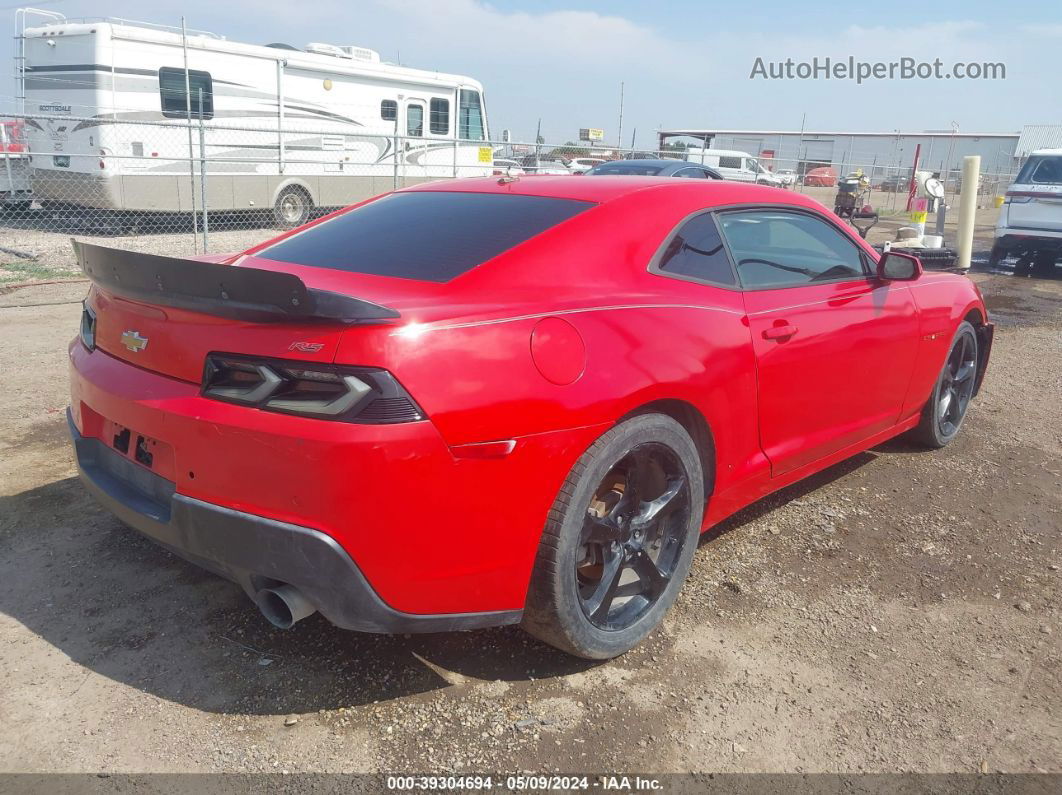 2015 Chevrolet Camaro 1lt Красный vin: 2G1FD1E32F9248989