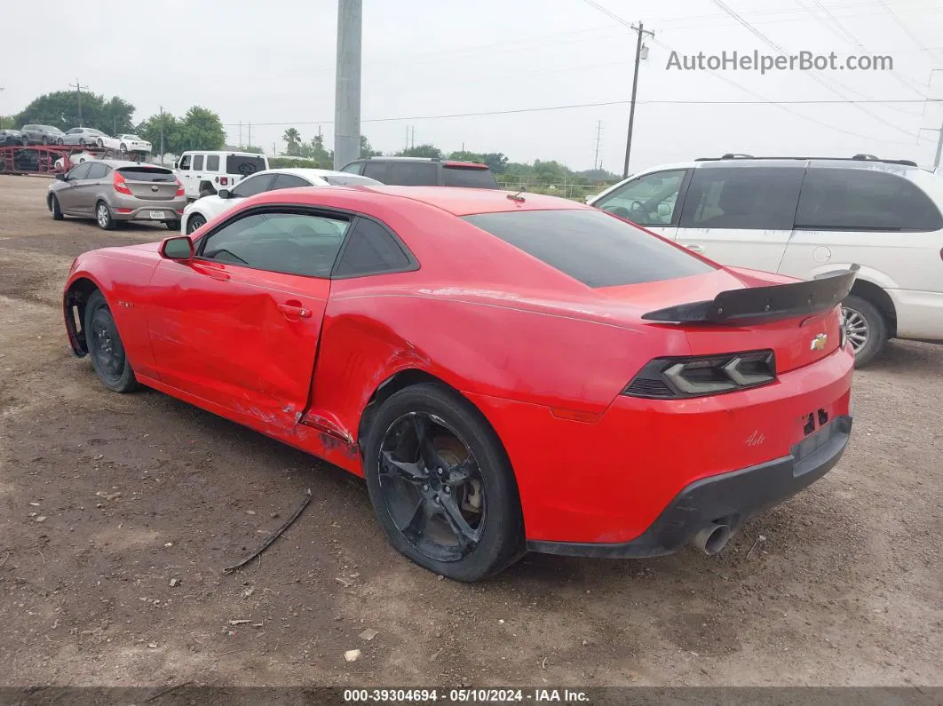 2015 Chevrolet Camaro 1lt Красный vin: 2G1FD1E32F9248989