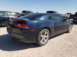 2015 Chevrolet Camaro Lt Blue vin: 2G1FD1E33F9251240