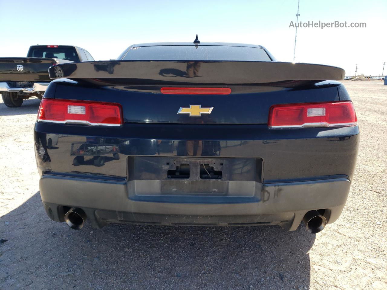 2015 Chevrolet Camaro Lt Blue vin: 2G1FD1E33F9251240