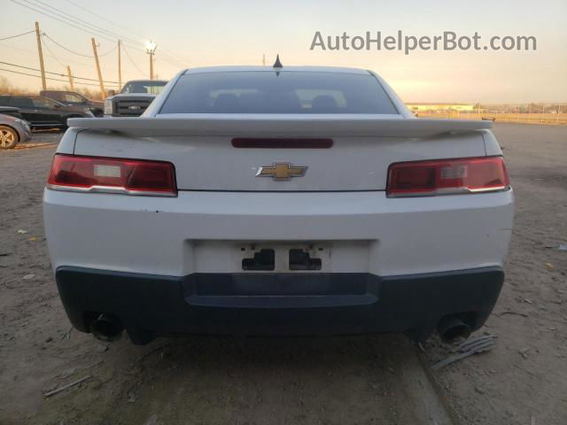 2015 Chevrolet Camaro Lt White vin: 2G1FD1E33F9311470