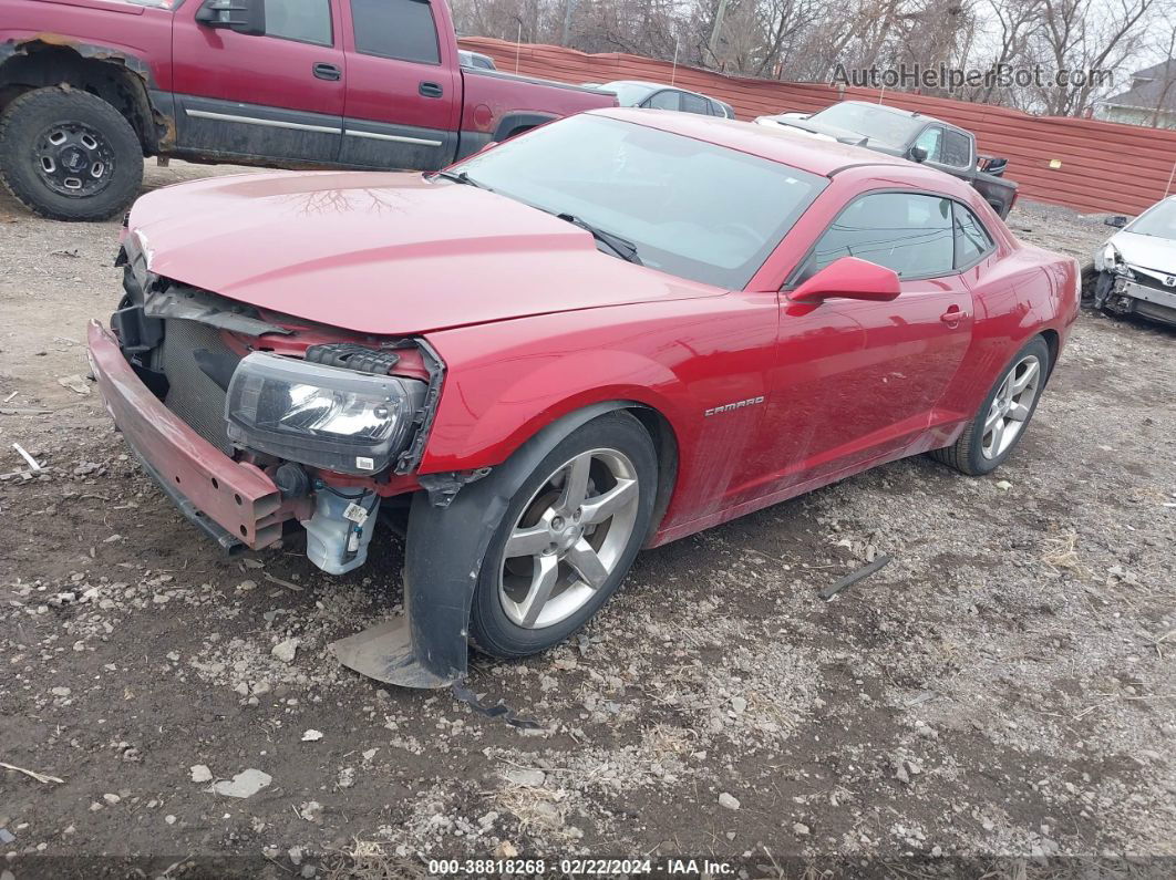 2015 Chevrolet Camaro 1lt Red vin: 2G1FD1E34F9113500