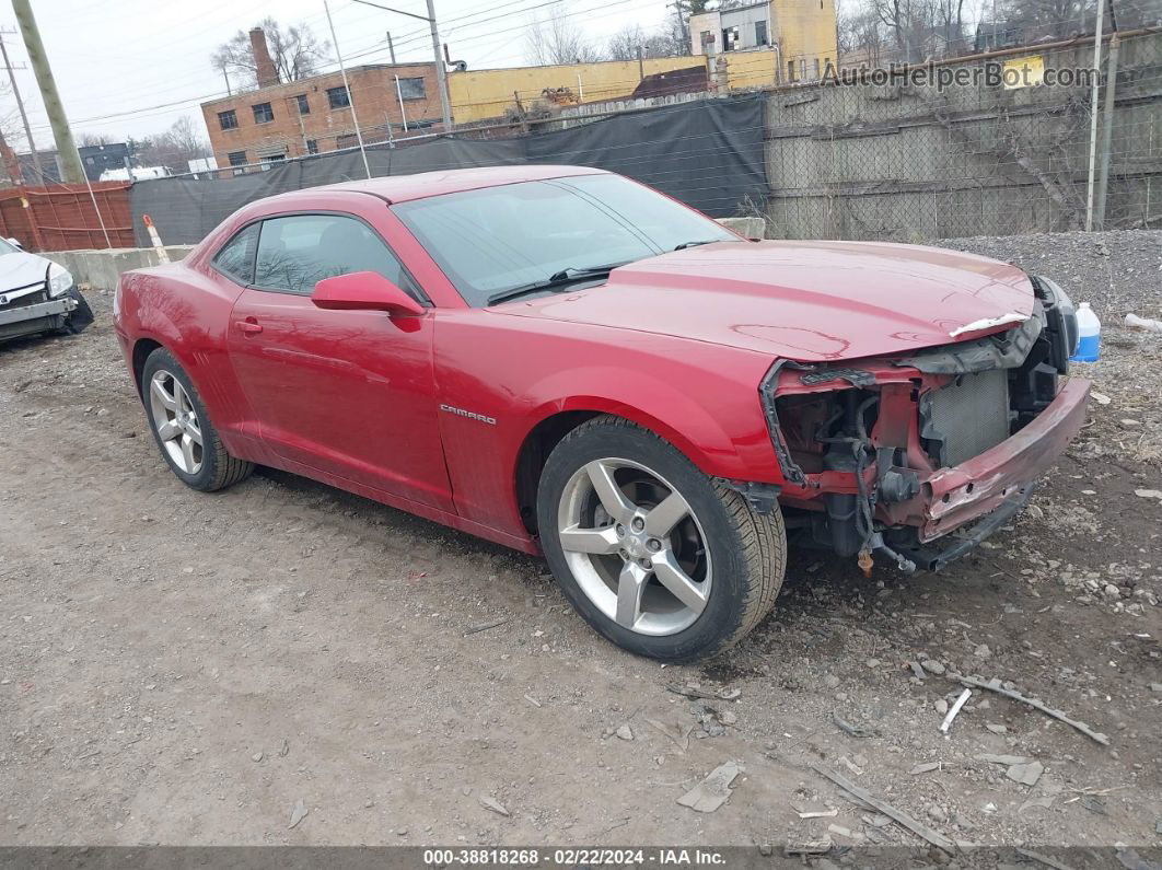 2015 Chevrolet Camaro 1lt Red vin: 2G1FD1E34F9113500