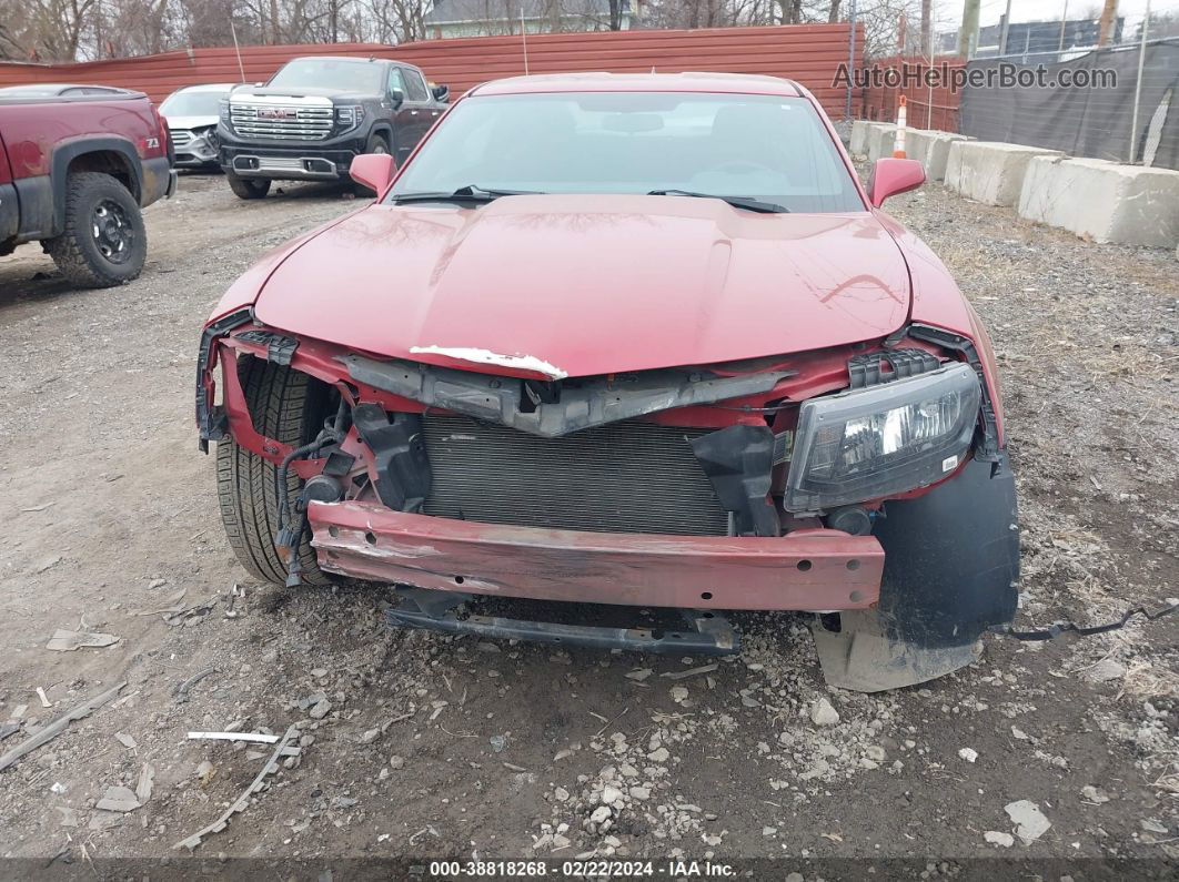 2015 Chevrolet Camaro 1lt Red vin: 2G1FD1E34F9113500