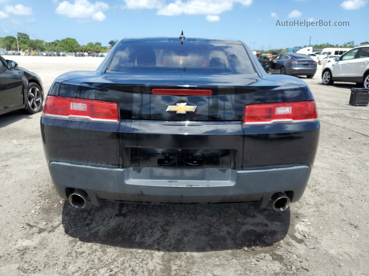 2015 Chevrolet Camaro Lt Черный vin: 2G1FD1E34F9172515