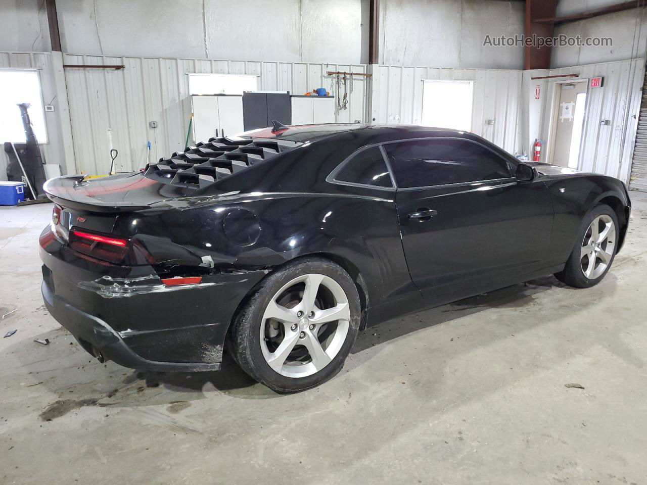 2015 Chevrolet Camaro Lt Black vin: 2G1FD1E34F9308514