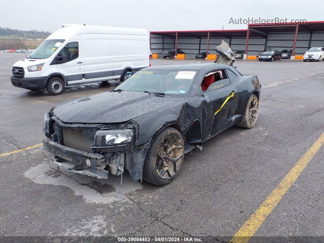 2015 Chevrolet Camaro 1lt Black vin: 2G1FD1E35F9123825