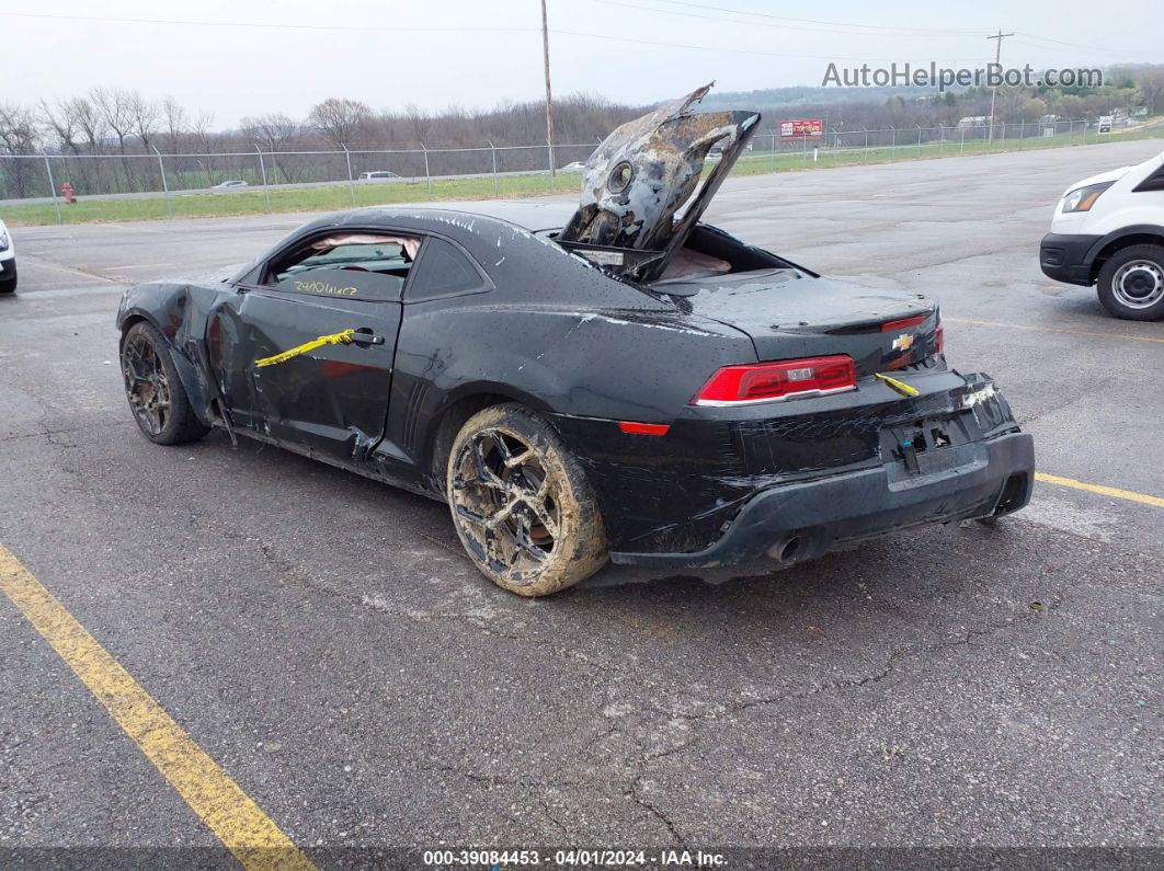 2015 Chevrolet Camaro 1lt Black vin: 2G1FD1E35F9123825