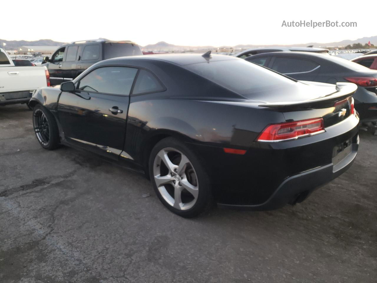 2015 Chevrolet Camaro Lt Black vin: 2G1FD1E35F9234777