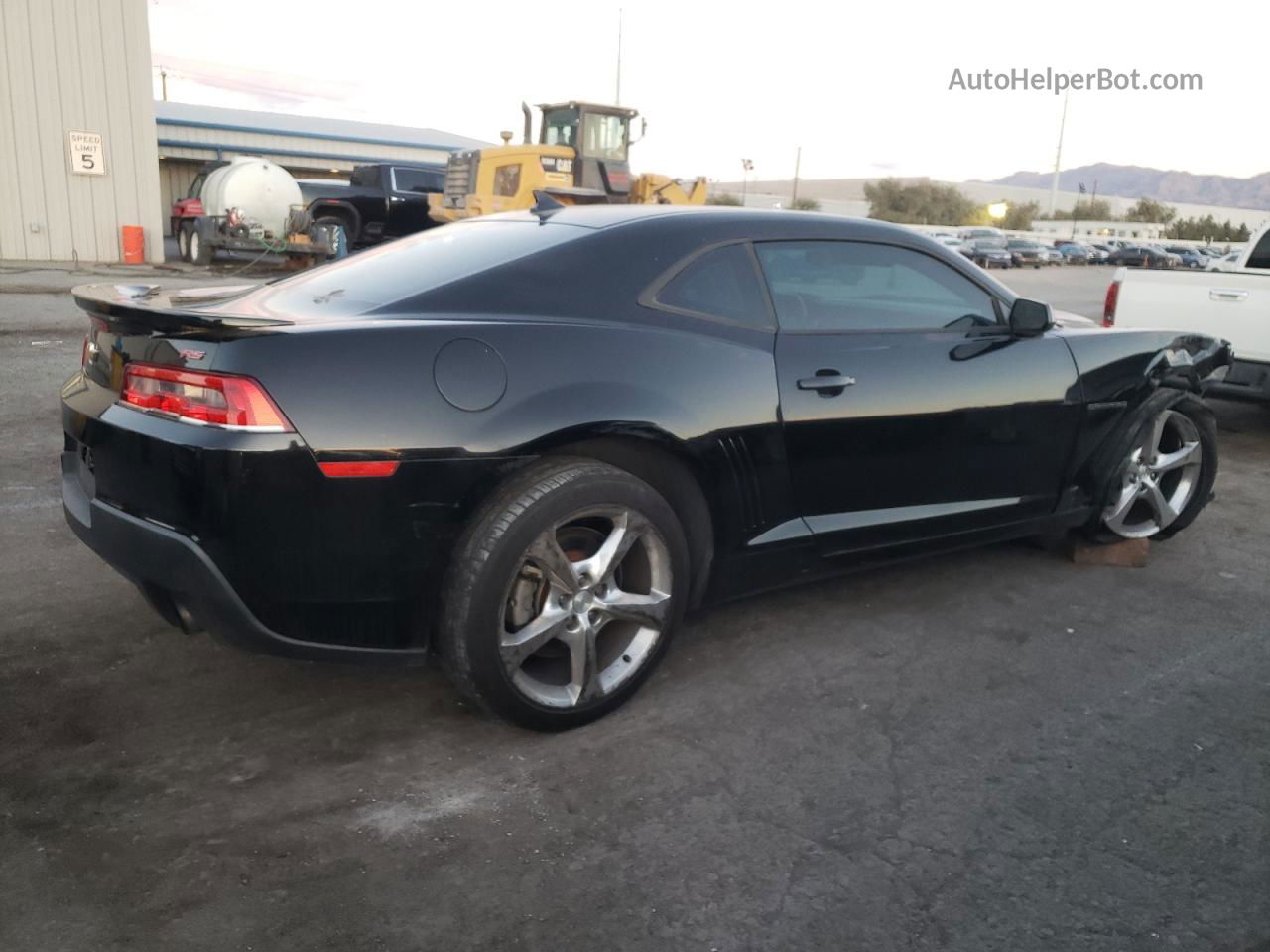 2015 Chevrolet Camaro Lt Black vin: 2G1FD1E35F9234777