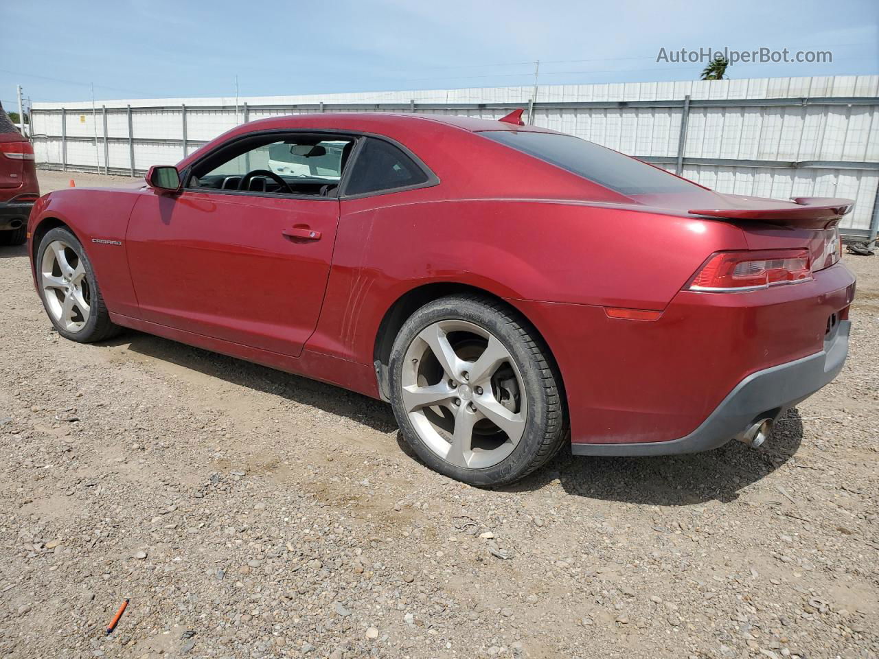 2015 Chevrolet Camaro Lt Red vin: 2G1FD1E35F9279458