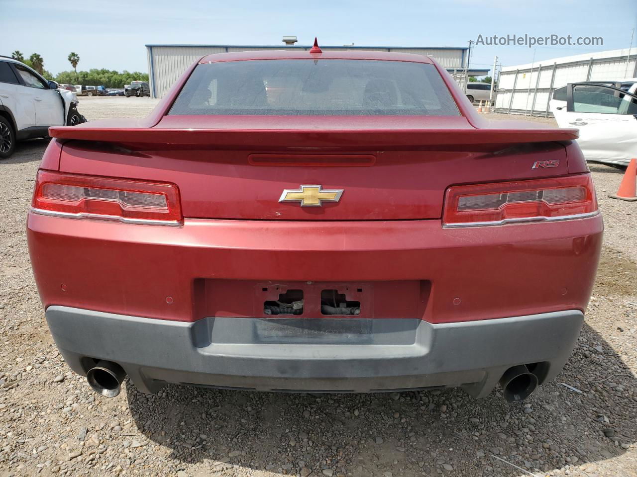 2015 Chevrolet Camaro Lt Red vin: 2G1FD1E35F9279458