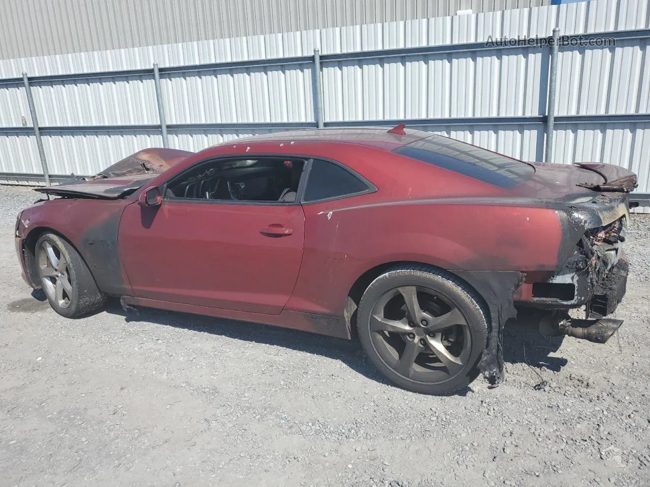 2015 Chevrolet Camaro Lt Red vin: 2G1FD1E35F9283526