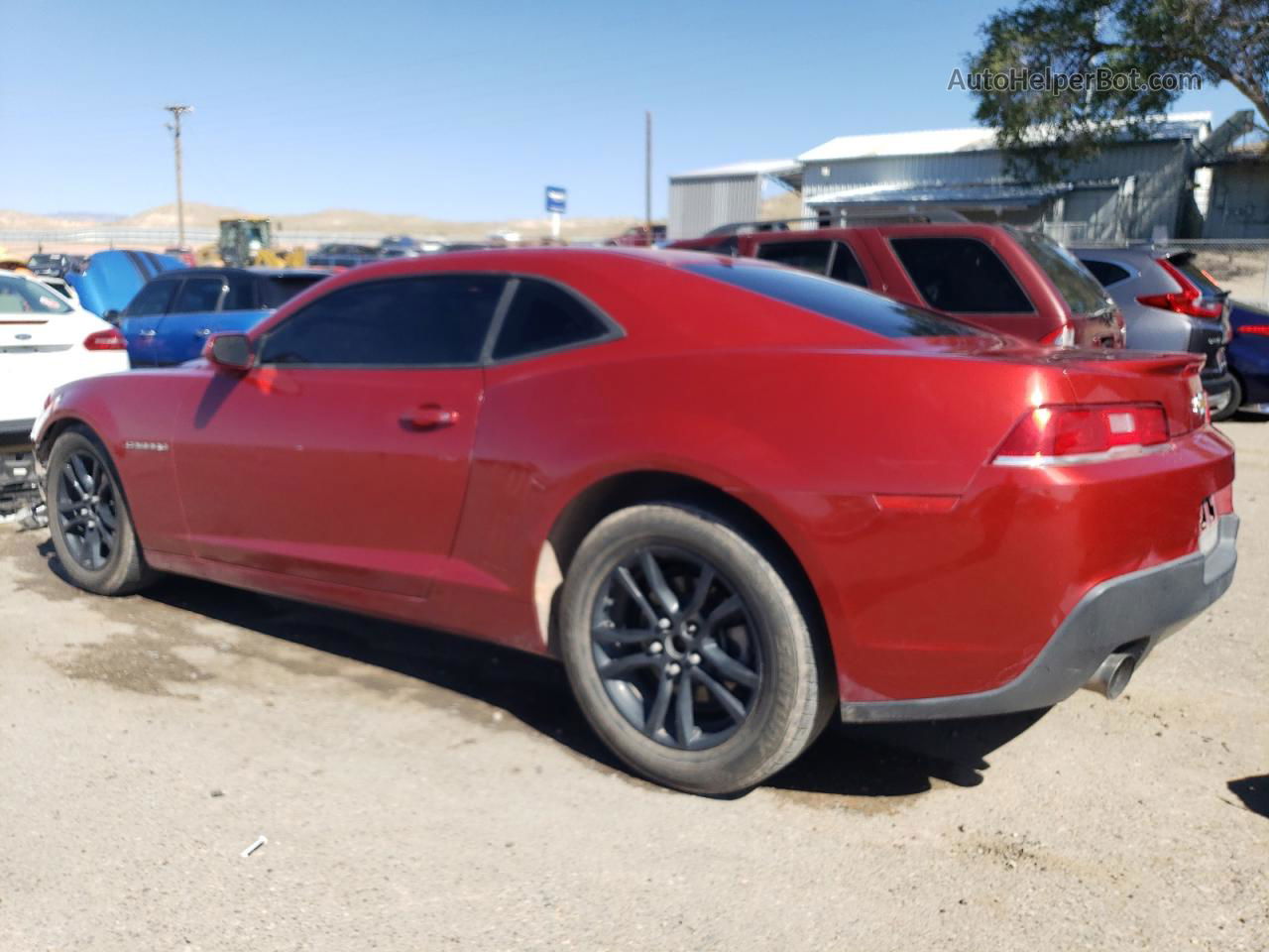 2015 Chevrolet Camaro Lt Бордовый vin: 2G1FD1E36F9109481