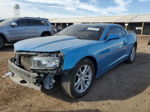 2015 Chevrolet Camaro Lt Blue vin: 2G1FD1E36F9110100