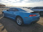 2015 Chevrolet Camaro Lt Blue vin: 2G1FD1E36F9110100