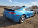 2015 Chevrolet Camaro Lt Blue vin: 2G1FD1E36F9110100