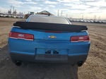 2015 Chevrolet Camaro Lt Blue vin: 2G1FD1E36F9110100