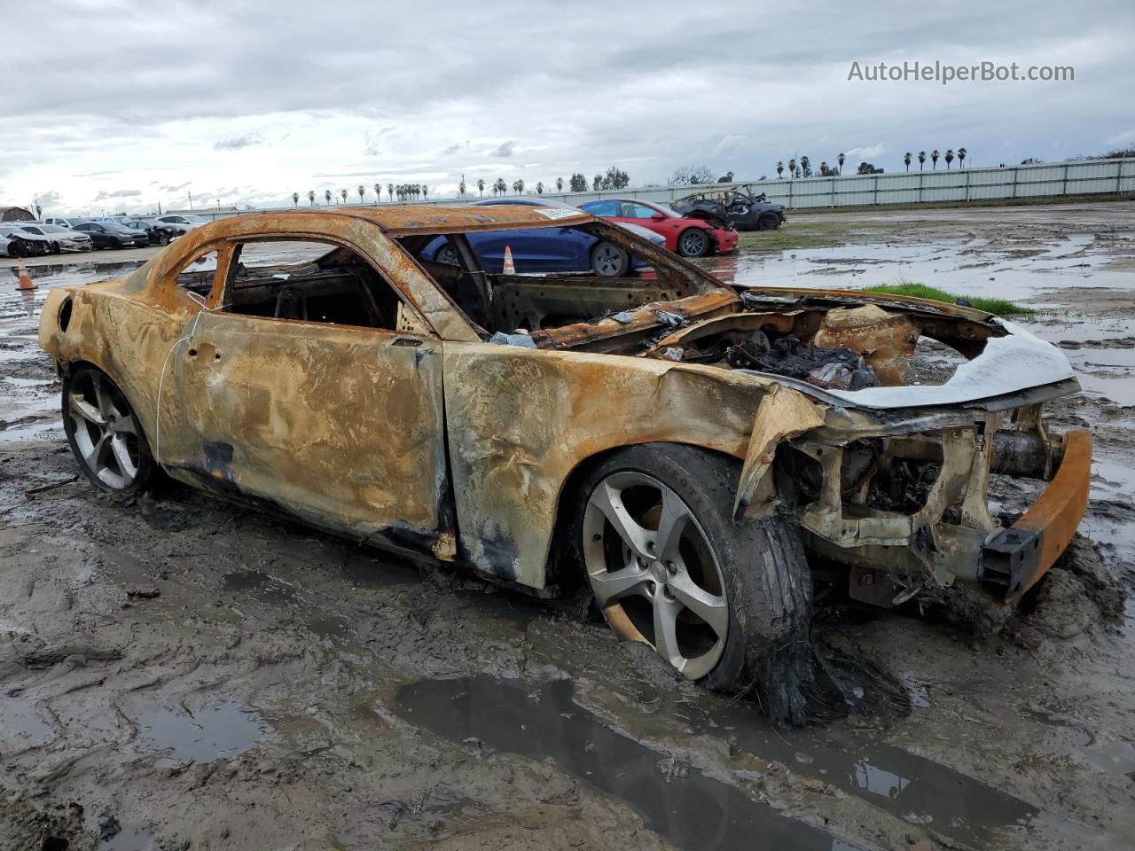 2015 Chevrolet Camaro Lt Burn vin: 2G1FD1E36F9257565