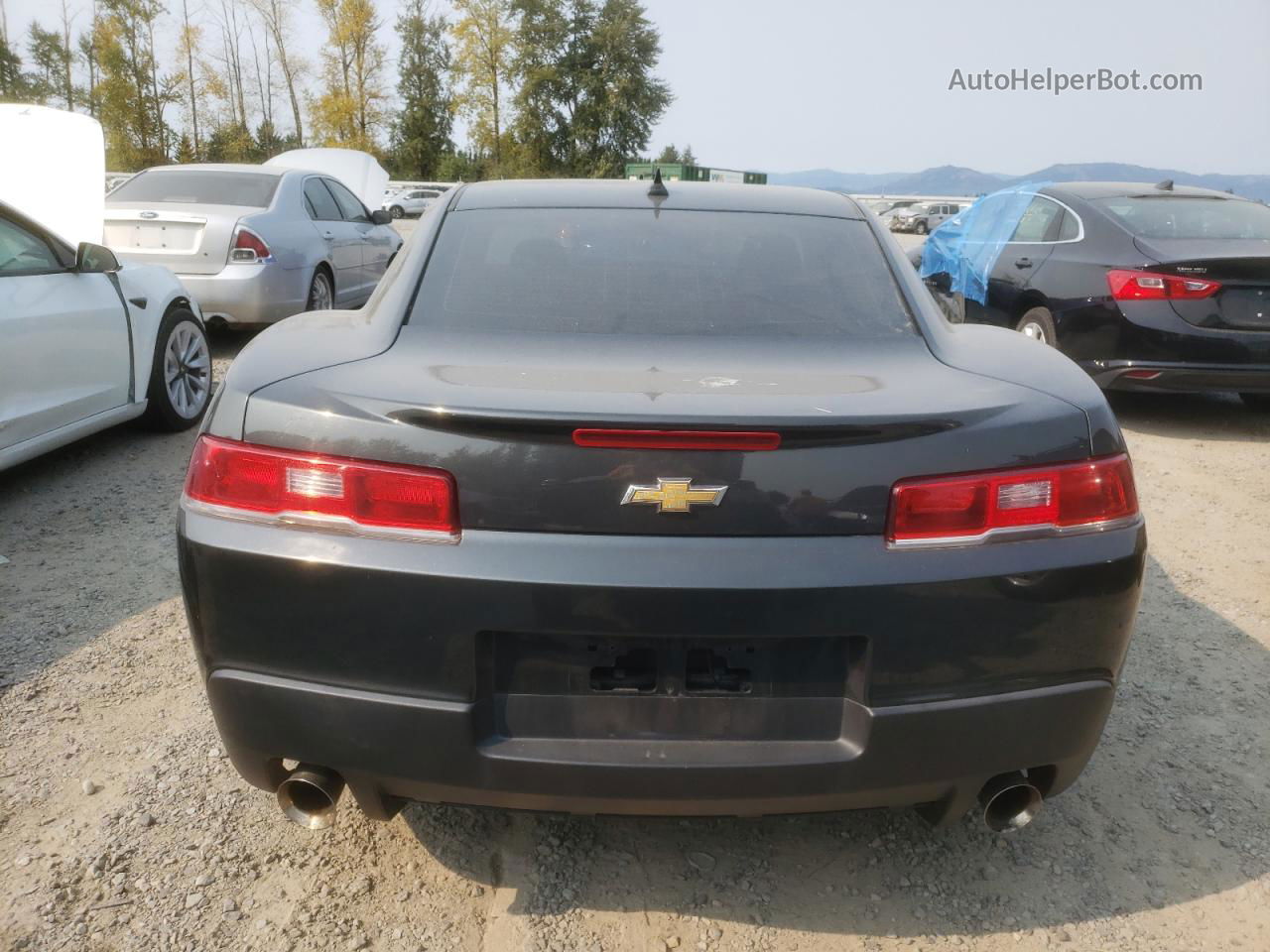 2015 Chevrolet Camaro Lt Gray vin: 2G1FD1E36F9261048