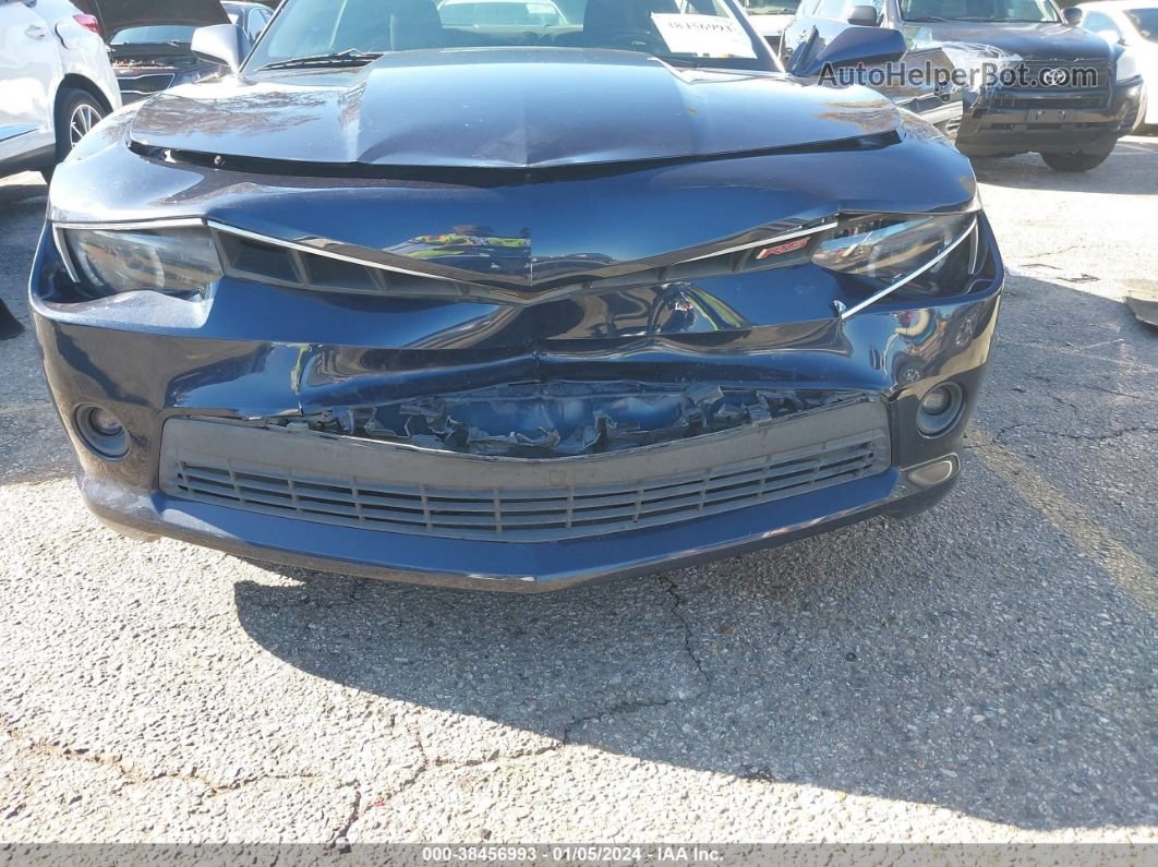 2015 Chevrolet Camaro 1lt Dark Blue vin: 2G1FD1E36F9270185