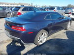 2015 Chevrolet Camaro 1lt Dark Blue vin: 2G1FD1E36F9270185