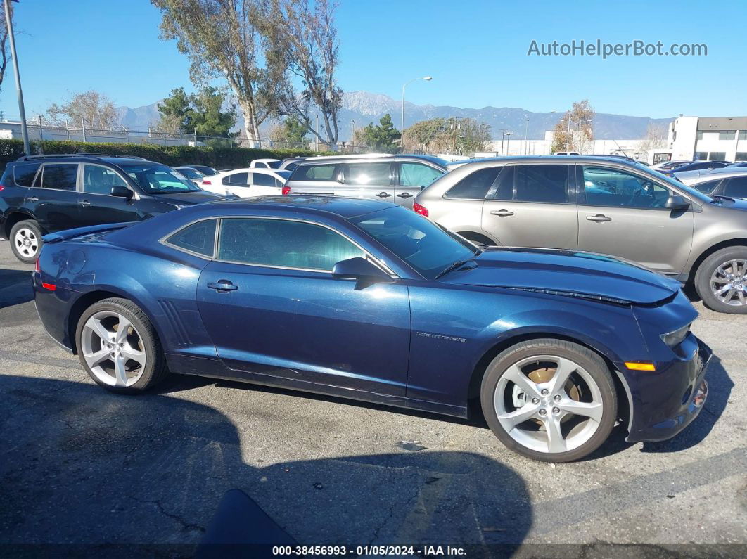 2015 Chevrolet Camaro 1lt Dark Blue vin: 2G1FD1E36F9270185