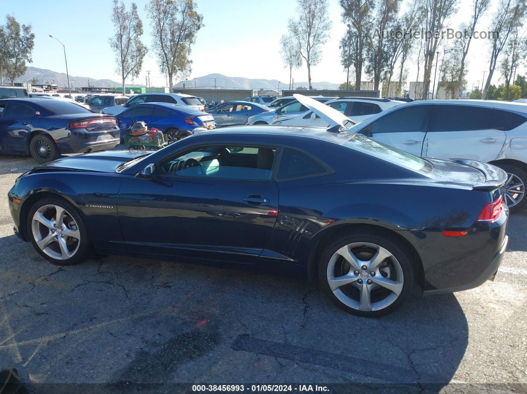 2015 Chevrolet Camaro 1lt Dark Blue vin: 2G1FD1E36F9270185