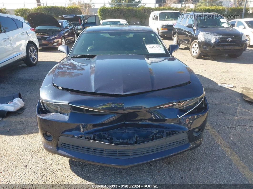 2015 Chevrolet Camaro 1lt Dark Blue vin: 2G1FD1E36F9270185