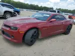 2015 Chevrolet Camaro Lt Burgundy vin: 2G1FD1E36F9308207