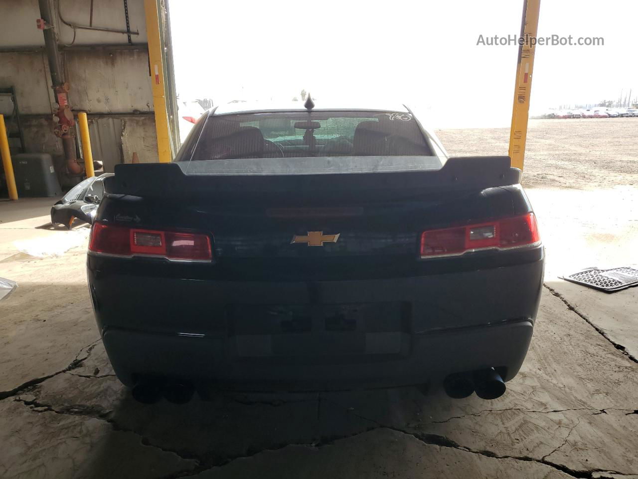 2015 Chevrolet Camaro Lt Black vin: 2G1FD1E37F9124961