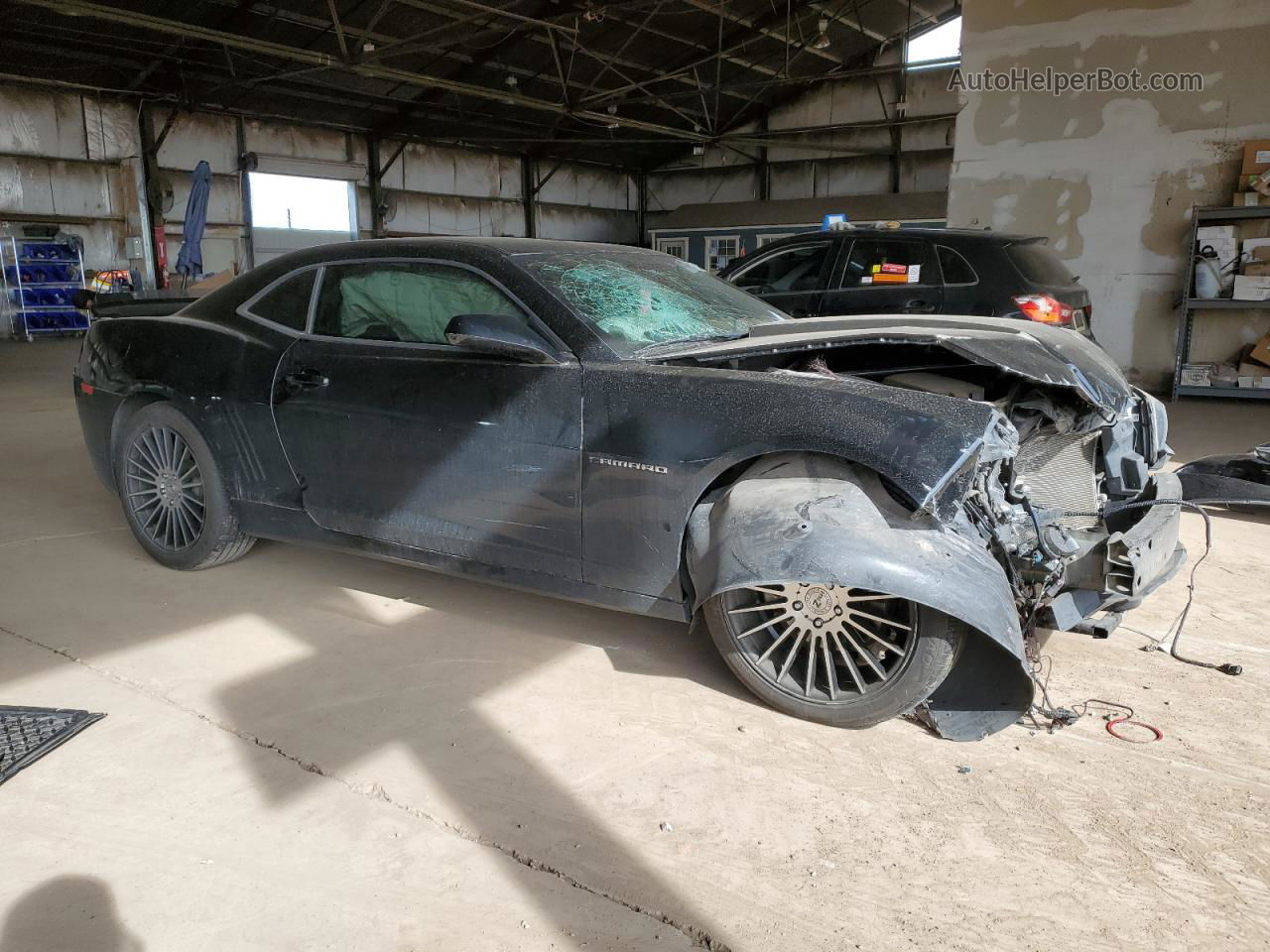 2015 Chevrolet Camaro Lt Black vin: 2G1FD1E37F9124961