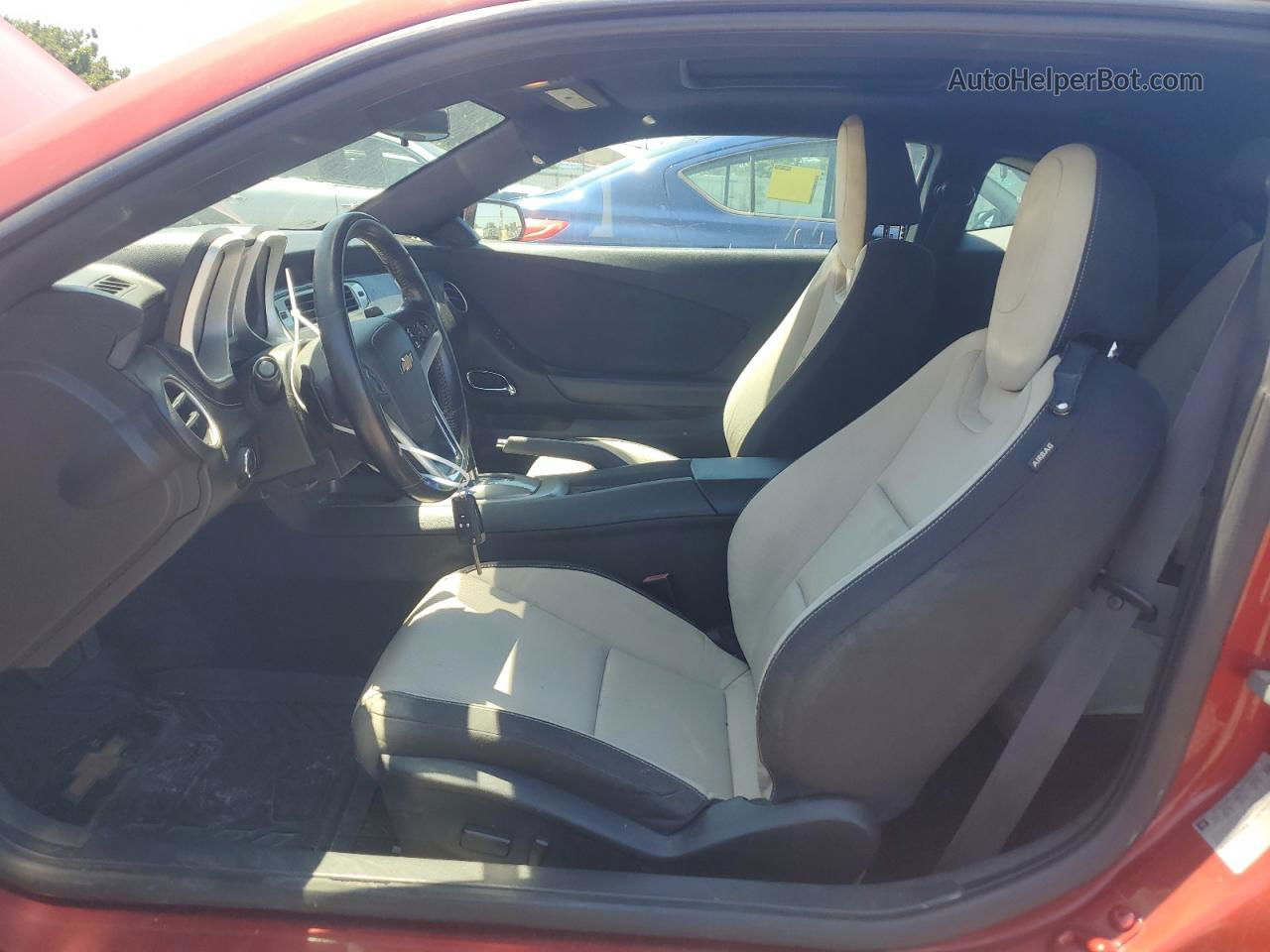 2015 Chevrolet Camaro Lt Red vin: 2G1FD1E37F9204549