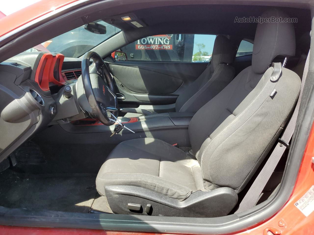 2015 Chevrolet Camaro Lt Red vin: 2G1FD1E37F9213557