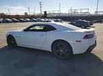 2015 Chevrolet Camaro Lt White vin: 2G1FD1E37F9224266