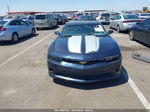 2015 Chevrolet Camaro 1lt Blue vin: 2G1FD1E37F9262466