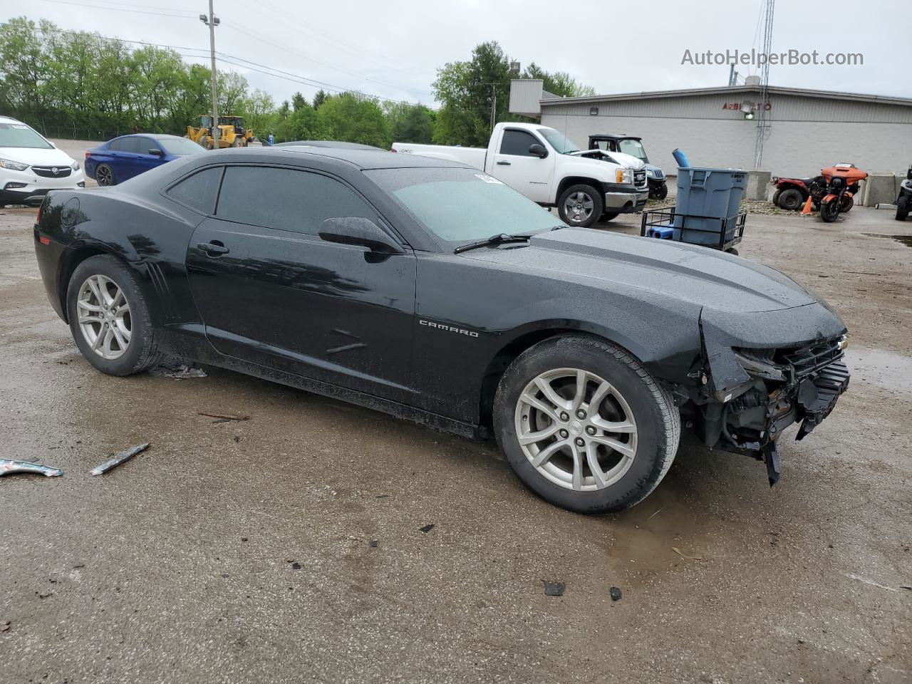 2015 Chevrolet Camaro Lt Black vin: 2G1FD1E37F9279851