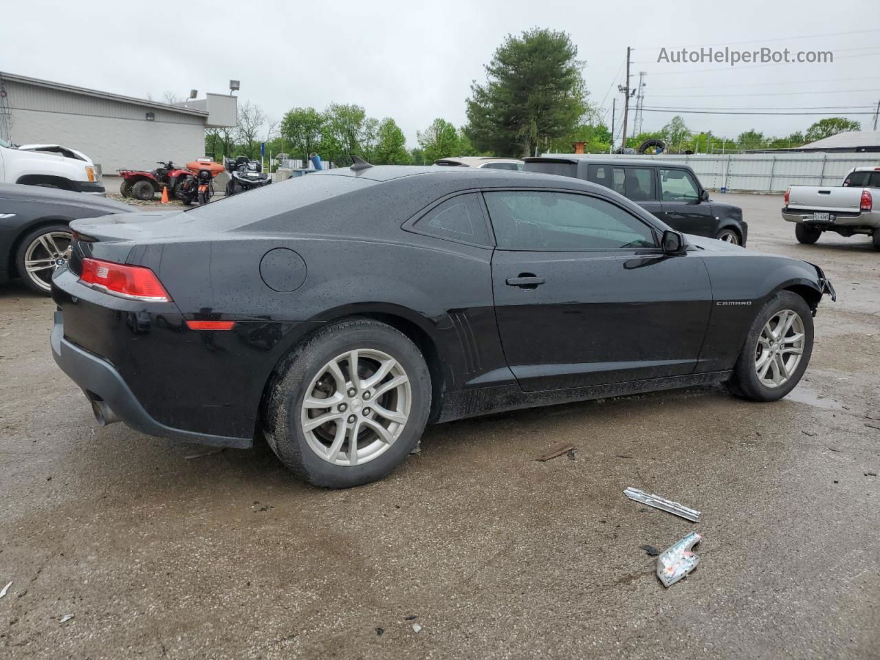 2015 Chevrolet Camaro Lt Black vin: 2G1FD1E37F9279851