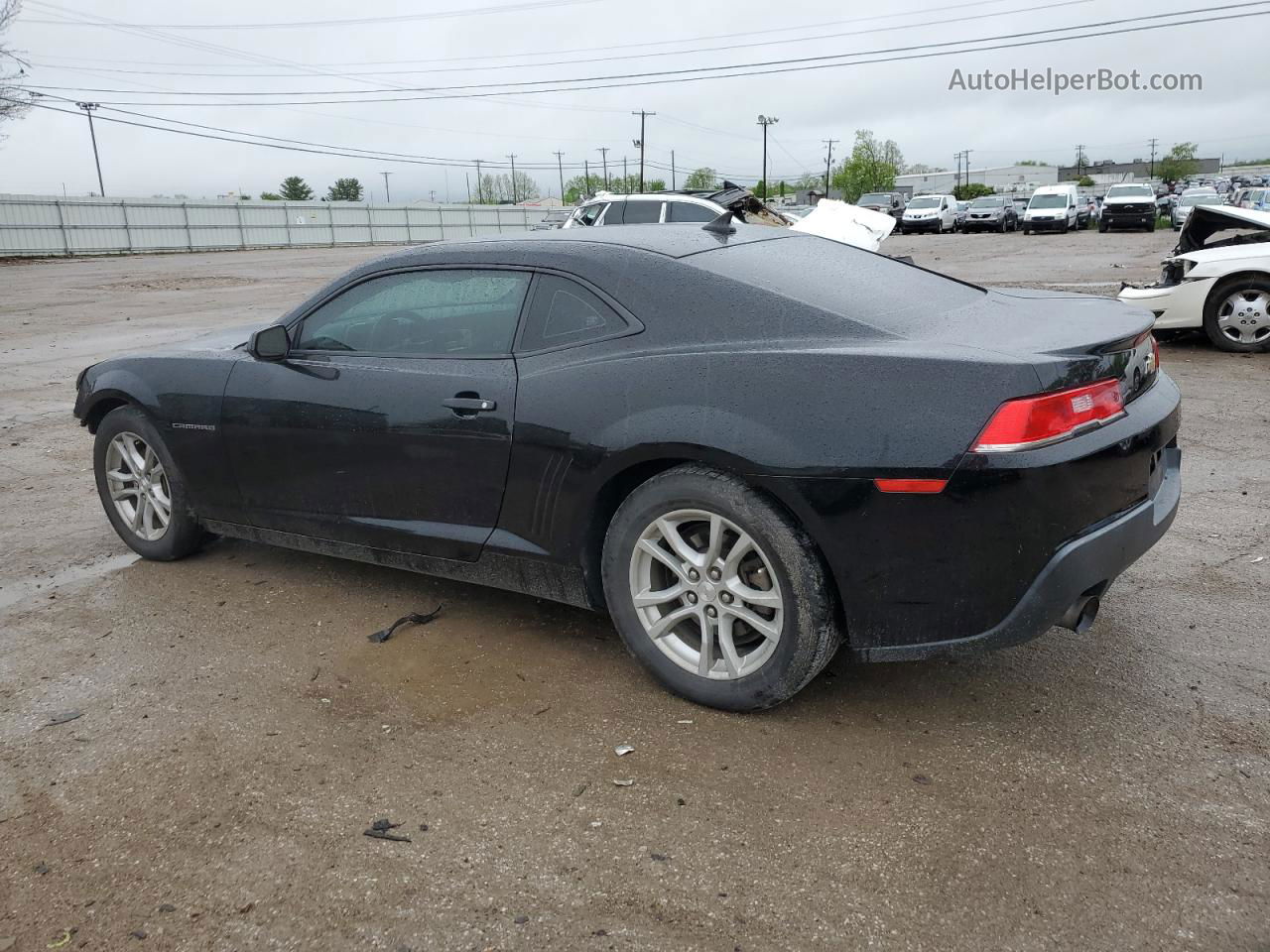 2015 Chevrolet Camaro Lt Black vin: 2G1FD1E37F9279851