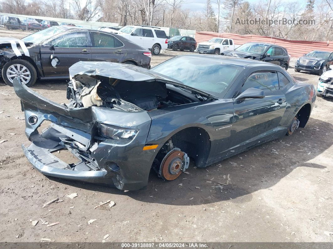 2015 Chevrolet Camaro 1lt Gray vin: 2G1FD1E37F9286329