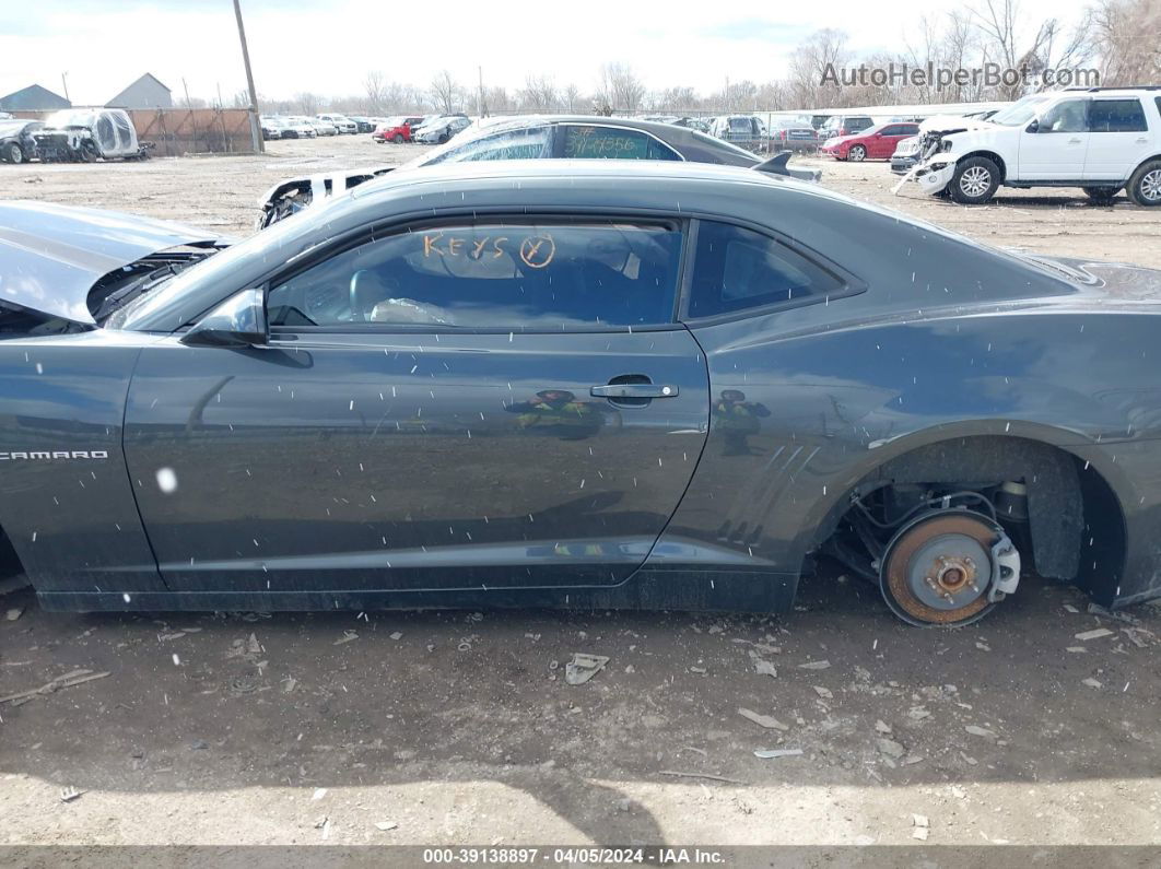 2015 Chevrolet Camaro 1lt Gray vin: 2G1FD1E37F9286329