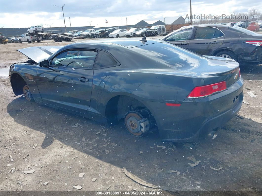 2015 Chevrolet Camaro 1lt Gray vin: 2G1FD1E37F9286329