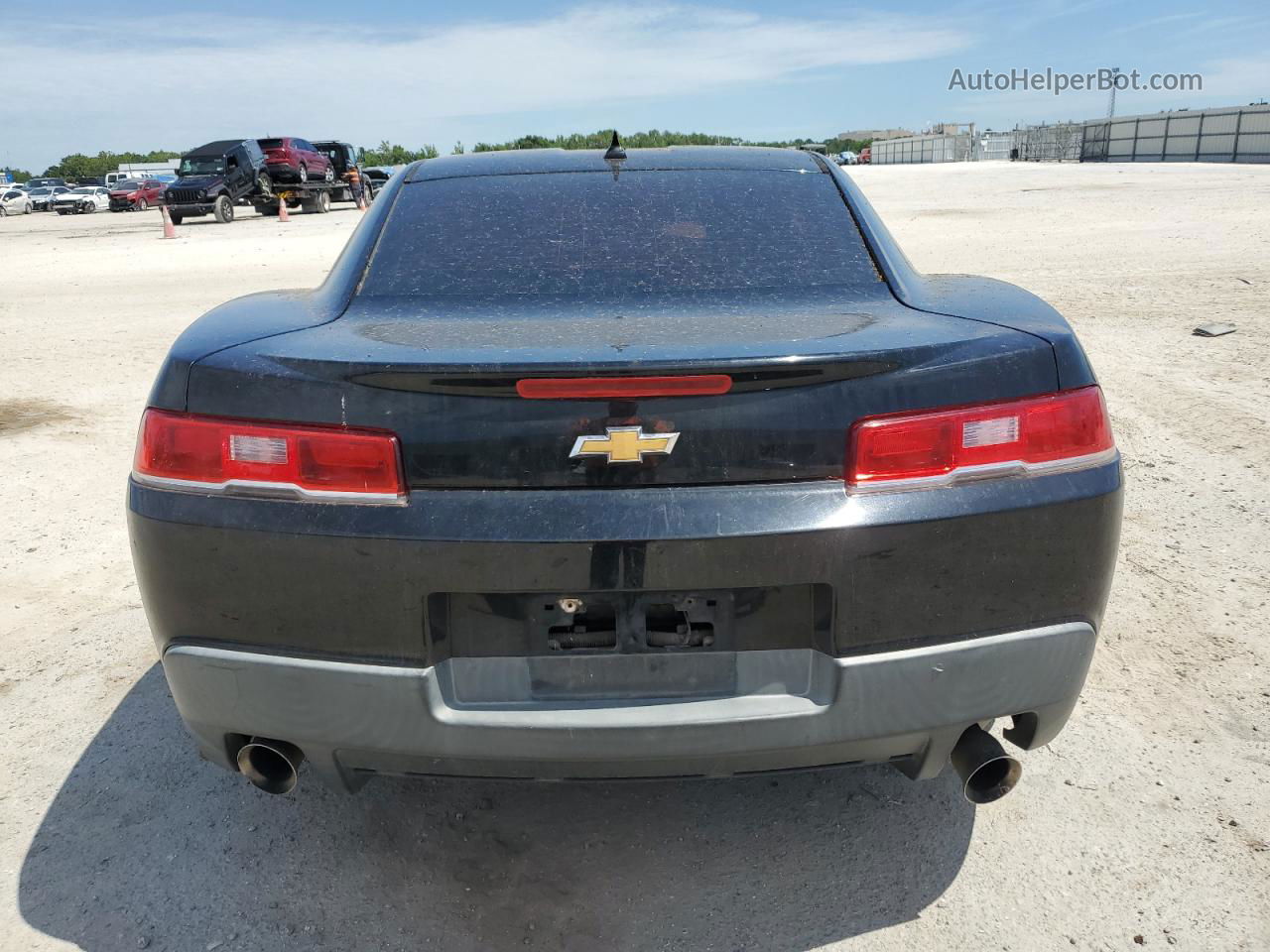 2015 Chevrolet Camaro Lt Black vin: 2G1FD1E38F9167351