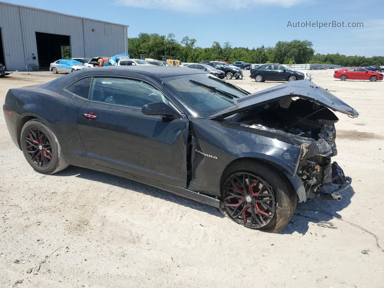 2015 Chevrolet Camaro Lt Black vin: 2G1FD1E38F9167351